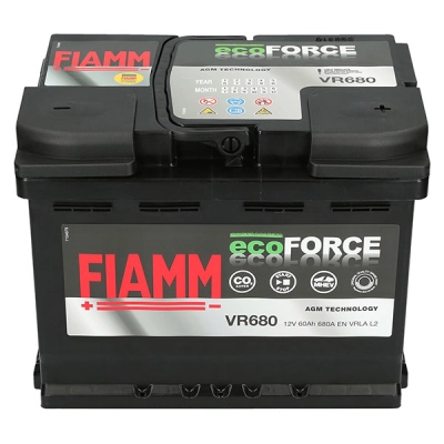 Akumulator Fiamm EcoForce AGM 12V 60Ah 680A